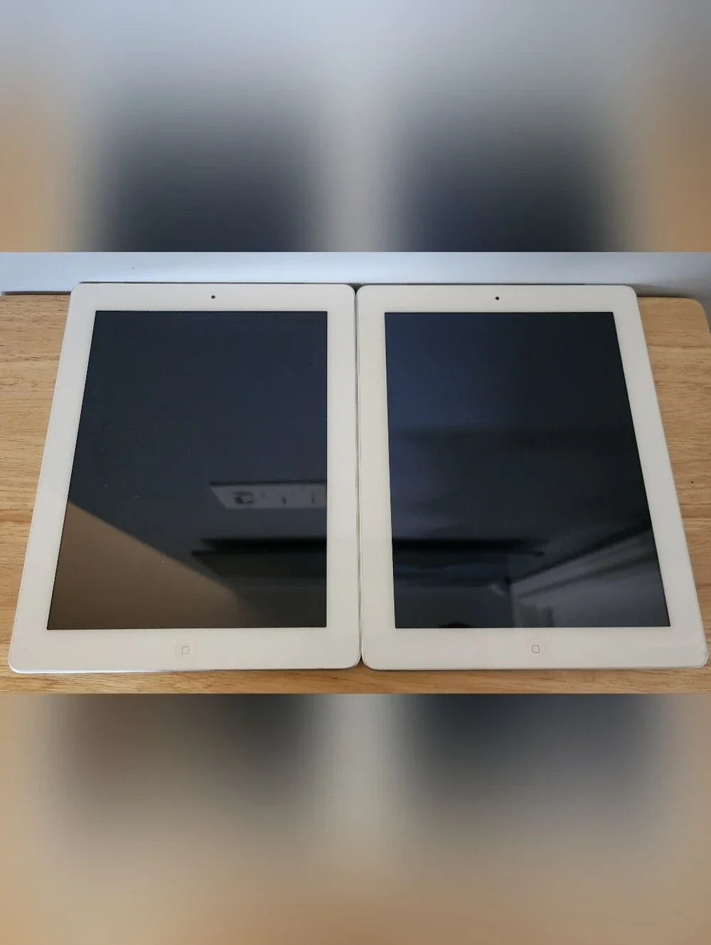 Lot Of 2 Apple iPad 2 Wi-Fi + 3G AT&T White/Silver | 32GB | A1396 Tested & Reset
